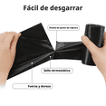 thumbnail image 4 of 2-4 galones de bolsas de basura de mano, 60 pequeñas bolsas de basura de mano gruesas para la oficina, la cocina, los contenedores de basura del dormitorio, bolsas sólidas de basura (Negro), 4 of 5