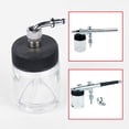 thumbnail image 4 of AURORA TRADE 22cc Airbrush Cup Anti Corrosion Sturdy Glass Transparent Airbrush Storage Bottle for Nail Art, 4 of 8
