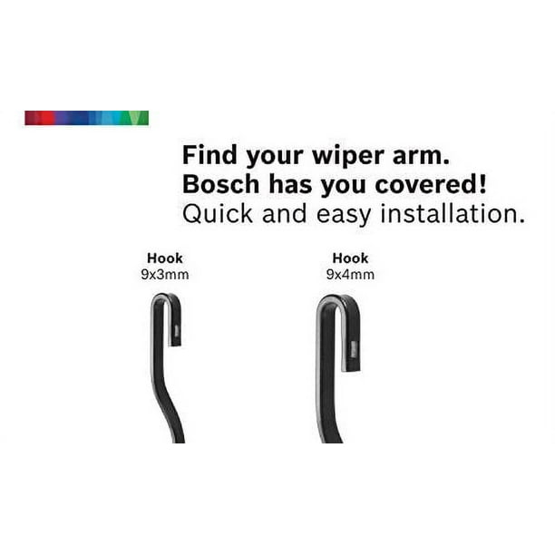 Balai d'essuie-glace Bosch Icon, tailles variées