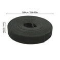 thumbnail image 2 of Adjustable Cable Straps, Self-Grip Tape, Free Cut Length, Reusable Fastening Cable Ties, Hook and Loop Securing Strap for Cable Tidy, Wire Management, Cord Organiser, Black, 0.39" x 16.4 FT, 2 of 6