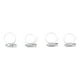 thumbnail image 2 of Abrazadera de tubo ajustable, 4 piezas Abrazadera de manguera Sujetador de manguera multifunción Accesorios de manguera Solución innovadora, 2 of 12
