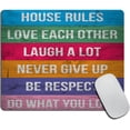 thumbnail image 1 of Small Mouse Pad 7.9 x 9.5 Inch , Quotes About Family Mousepad with Washable Lycra Cloth , Non-Slip Rubber Base Mousepads , Computer Mouse Pads for Wireless Mouse, 1 of 5