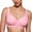 Pink, variant on Gkeoshab Nursing Bras Women's Front Closure Wireless Bra Molded Cup Lightly Padded Plus Size Bra with Adjustable Straps Black 38