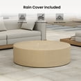 thumbnail image 7 of MOALCOFER 40.5''Outdoor Propane Fire Pit Table, 50,000 BTU Fire Pit with Rain Cover&Lava Rocks, 7 of 7