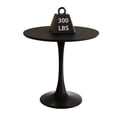 thumbnail image 6 of Modern Dining Table,24 Inch Round Table,MDF Top and Steel Base Tulip Round Kitchen Table,Coffee Table for Living Room,Black, 6 of 7