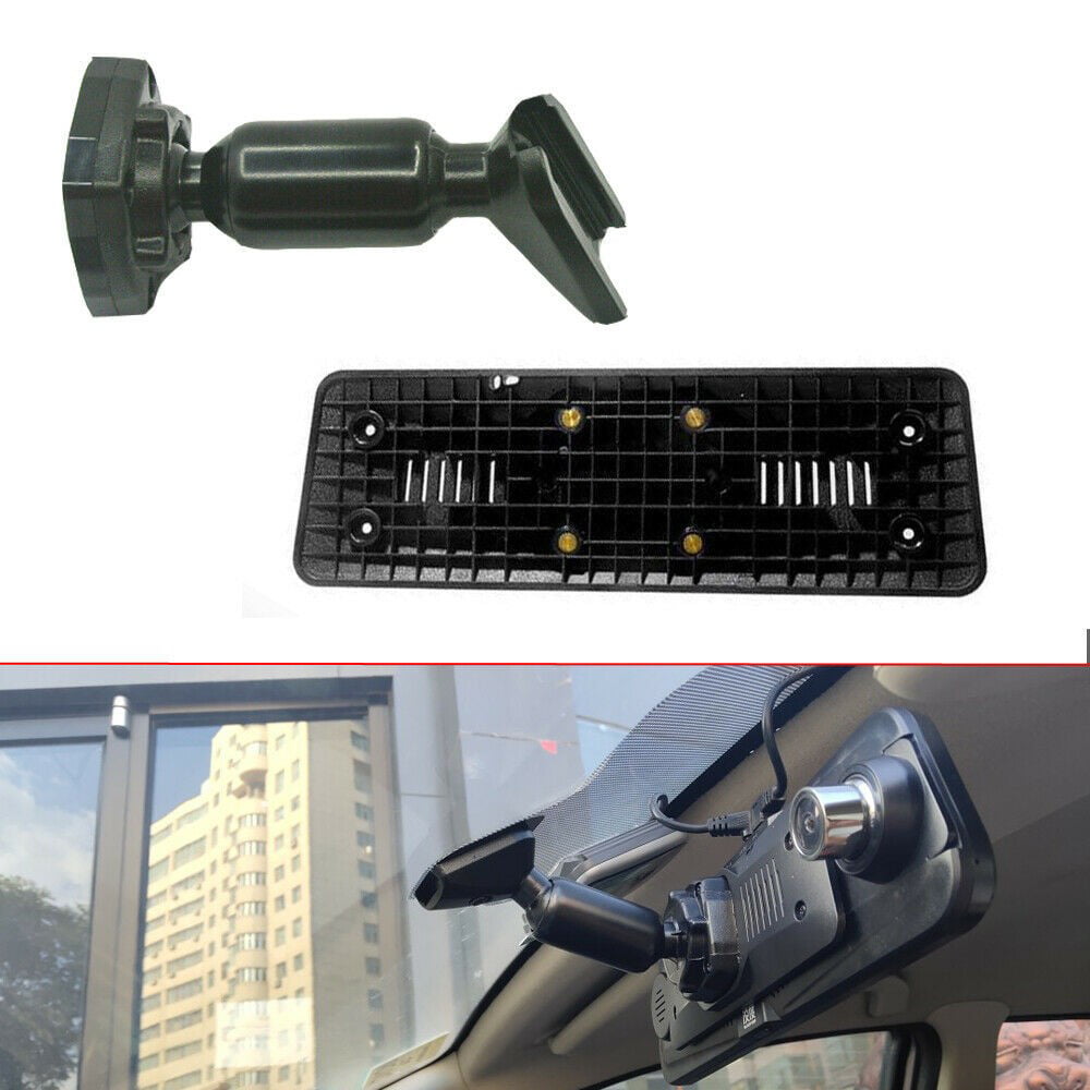Interior Rear View-Mirror Back Plate Panel Bracket For Car DVR Instead Of Strap 