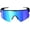 Blue, variant on Smart Glasses, Bluetooth Cycling Glasses for Men and Women with Built-in Mic, Open-Ear Voice Control, Calling & Music, UV Protection, Magnetic Charging