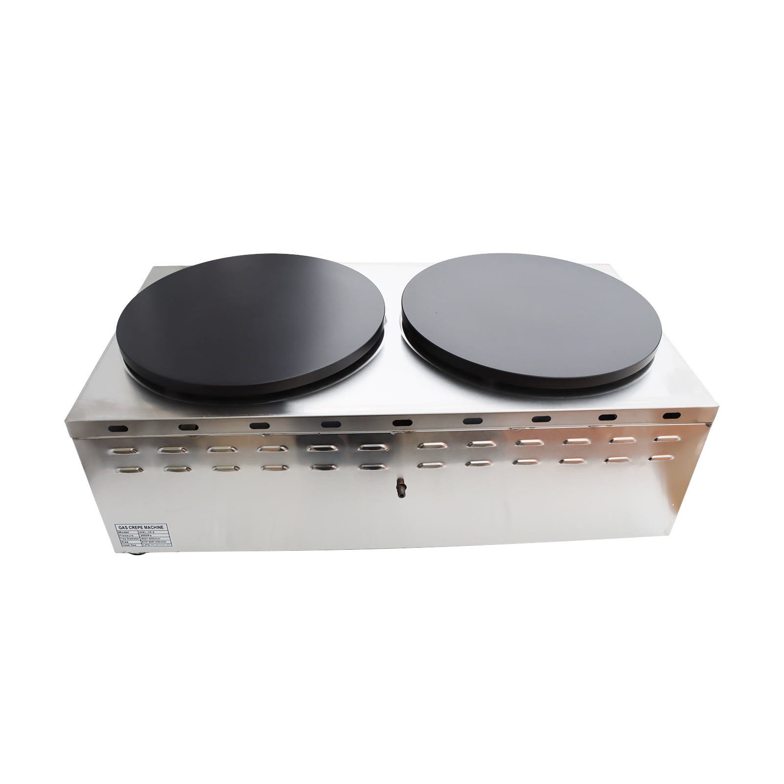 INTBUYING LP Gas Pancake Maker Pan Griddle Machine 2800PA with Low Pressure Valve