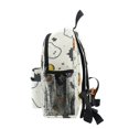 thumbnail image 4 of FORMRS School Backpack with Front Zippered Pocket 12" Student Travel Daypack, Halloween Happy Ghosts, 4 of 6
