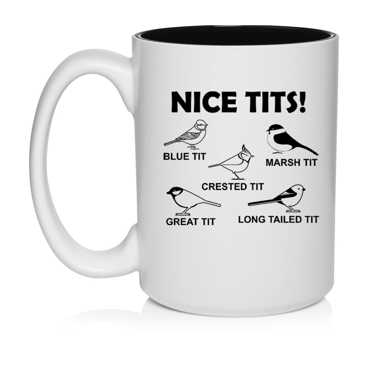 Funny Birds Coffee Design For Men Women Bird Lover Coffee Ceramic