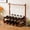 Two layers, ten bottles + 5 wine glasses, variant on Freestanding Bamboo Wine Rack, Desktop Multi-Functional Bottle Holder with Upside-Down Stemware Hanger, Holds 5 Wine Bottles & 5 Glasses, Sturdy Organizer for Kitchen Living Room Cellar