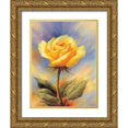 thumbnail image 1 of Skorupska, Patrycja 15x18 Gold Ornate Wood Framed with Double Matting Museum Art Print Titled - Small Roses I, 1 of 4