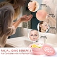 thumbnail image 4 of Silicone Face Bowl for Ice: Facial Ice Bath Built-In Icetray,Portable Collapsible Ice Facial Basin for Sunburn Recovery,Reduces Puffiness,Sensitive Skin,Skin Calming Tool,Gifts for Skincare Lovers, 4 of 7