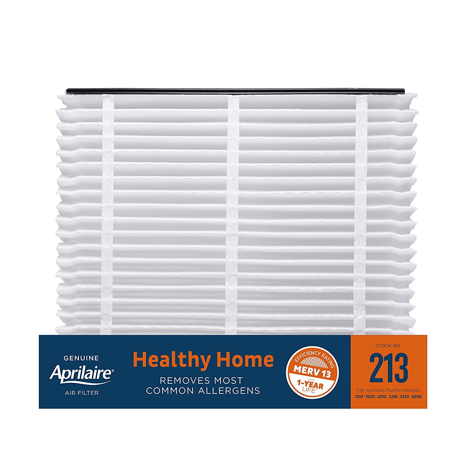 Aprilaire Healthy Home Allergy Filter Pack of 8 MERV 13 213 A8 213 Replacement Air Filter for Whole Home Air Purifiers