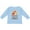 AE-Light Blue, variant on Inktastic October Favorite Color is Fall Girls Long Sleeve Toddler T-Shirt