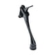 thumbnail image 1 of Tope de puerta Kickdown, soporte de tope de puerta comercial resistente de 6 pulgadas, soporte de puerta, pie de goma ajustable en altura (negro), 1 of 5