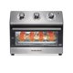 thumbnail image 4 of Hamilton Beach 31222 - Horno tostador para encimera con freidora de aire, incluye hornear, asar y tostar, se adapta a pizza de 12 pulgadas, 1800 vatios, 5 modos de cocción, negro y acero inoxidable (r, 4 of 5