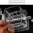 thumbnail image 3 of 1PCS Ice Crusher Ice Transparent Multifunctional Small Household Manual Ice And Crusher Kitchen，Dining & Bar White, 3 of 8