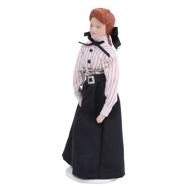 1:12 House Doll modelo de muñeca de cerámica con pantalla de soporte duradero y respetuoso con el medio ambiente mejora la sensación para la institución de formación en el ANGGREK Otros