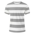 thumbnail image 6 of Ierhent Mens Workout Shirts Mens T Shirt Ultra Plain Tshirts for Men Cooling Crew Neck Casual Basic Tee Shirt Undershirt (Light Gray,XL), 6 of 6