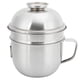 thumbnail image 1 of Stainless Steel Fast Food Bowl Double Layer Lunch Box Instant Noodle Soup Cup with Lid, 1 of 4