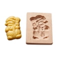 thumbnail image 2 of Moldes Para Galletas Moldes de madera para hornear galletas, moldes para galletas de jengibre 3D DIY, herramientas para fiestas (E) Likrtyny Libre de BPA, 2 of 6