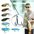 thumbnail image 3 of Metal VIB Fishing Lure 3.5g with 3D Eyes Colorful Spoons Bait for Sinking, 3 of 9