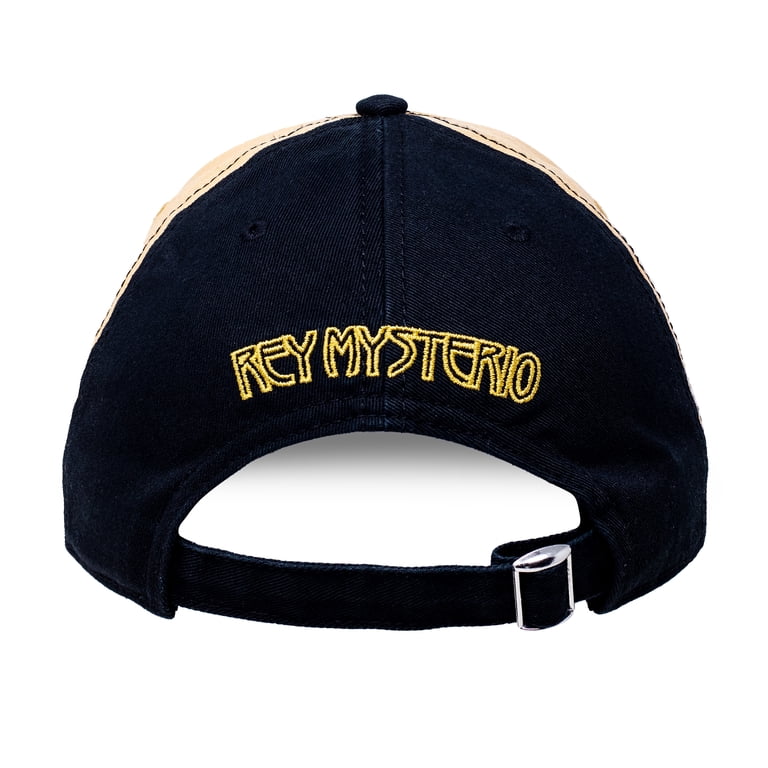 ROIROM MYSTIQUE グッズ MESH CAP メッシュキャップ Men's Ripple Junction Black Rey Mysterio Mask Adjustable Hat