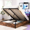 thumbnail image 2 of Bookcase & Storage Bed, Stable Support | Bedroom Organization, Comfortable Rest, 2 of 2