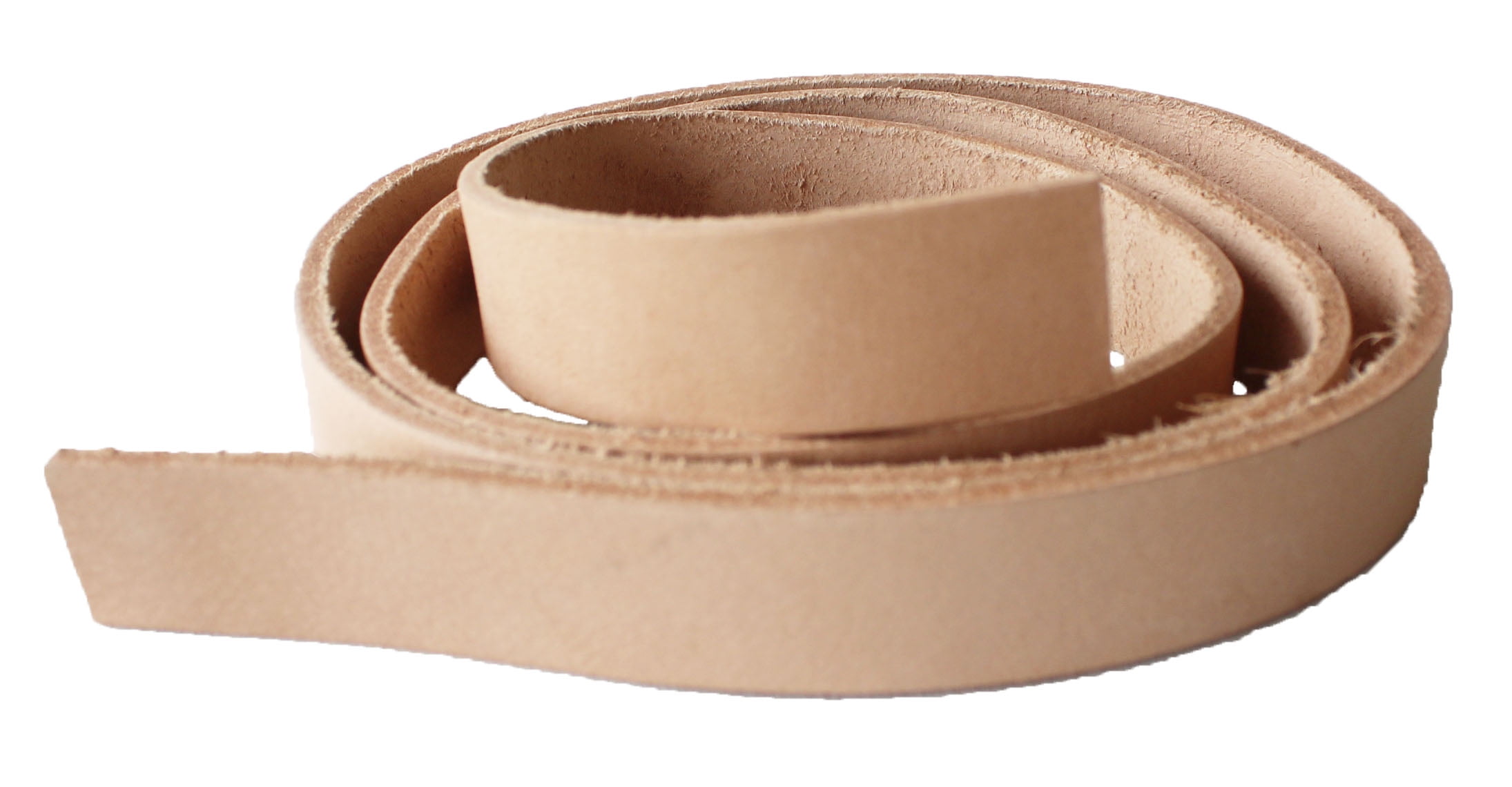 raw leather belt