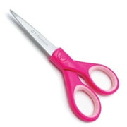 Westcott 5" Titanium Scissors, Soft Handle, Fine Cut, Assorted Colors, 1-Count