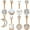 B, variant on Briana Williams Belly Button Ring Belly Rings Surgical Steel Clicker Belly Button Ring Navel Rings for Women