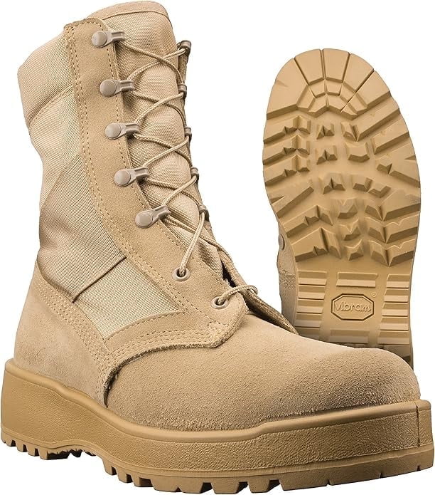 米軍 実物 BELLEVILLE US 12 W 30cm 送料無料 Belleville Men's 390Des Lightweight Desert Combat Military