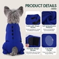 thumbnail image 4 of HQREA Dog Recovery Suit for Medium Large Dogs Female Body Suits after Surgery Two-legs Doggy Onesie for Stop Licking & Wound Protection, 4 of 6