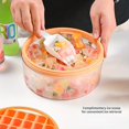 thumbnail image 3 of PEACNNG Summer Essential Tray Set with Lid – One-Click Release  Easy Demoulding  DIY Frozen Treat Mold  ABS Material  Bonus Ice Scoop Included, 3 of 6