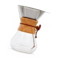 thumbnail image 2 of Pour Over Coffee Dripper,800ml Pour Over Coffee Pour Over Coffee Makerwith Filter Glass Pour Over Coffee Maker Rapid Response, 2 of 6