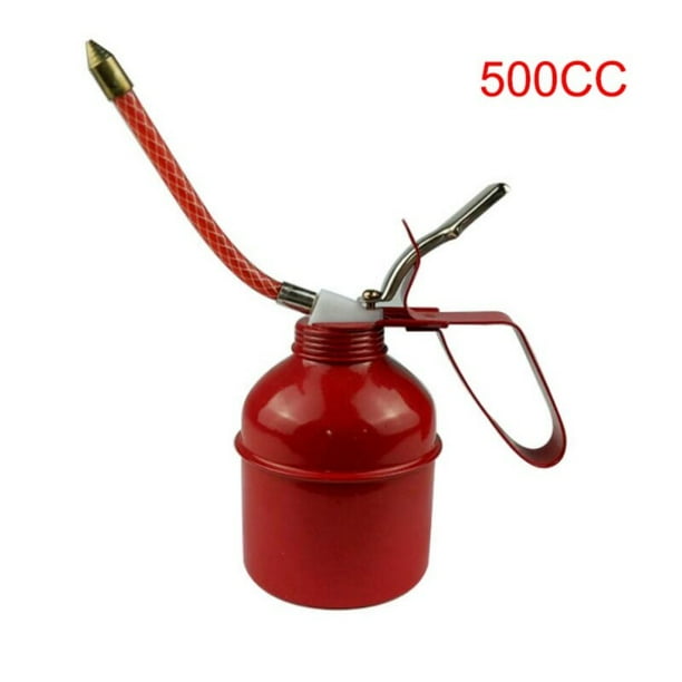 Metal High Pressure Oil Can Feed Oil Spray Gun Bottlewith Flexible