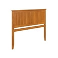 thumbnail image 4 of Pemberly Row Queen Coastal Solid Wood Panel Headboard in Light Toffee, 4 of 9
