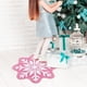 thumbnail image 5 of Winter Snowfleke Rug, 26.4'' Christmas Snowflake Door Mat, Non Slip Washable Welcome Door Mat, Cute Winter Doormats For Indoor Outdoor Entrance Home Bathroom, 5 of 7