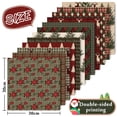 thumbnail image 2 of Papel para álbum de recortes con estampado navideño, 24 hojas, 30 x 30 cm, de Whaline, 2 of 7