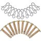 thumbnail image 2 of 1 Set Of Snowblower Shear Pins Replacement Snow Blower Parts Shear Pins Cotter Pins, 2 of 2