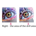 thumbnail image 3 of MINKUROW 5D DIY Diamond Art and Craft Painting Kits Full Drill,Crystal Rhinestone Cross Stitch Embroidery Canvas Painting Pictures by Numbers for Kids Adults Gifts Home Wall Decor 30x30 cm Eyes, 3 of 6