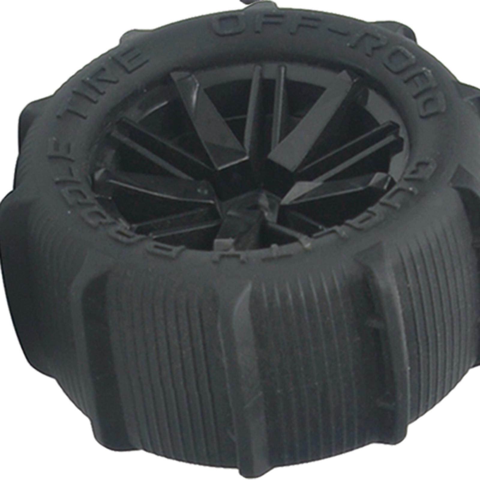 4 Pneus En Caoutchouc Pour Voiture RC 1/12 1/14 1/16 - Diamètre 87 Mm, Compatible 124016, 144001, Etc.