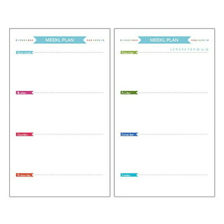 Mini Classy 3 Ring Index Planner Refill, 06 to Do
