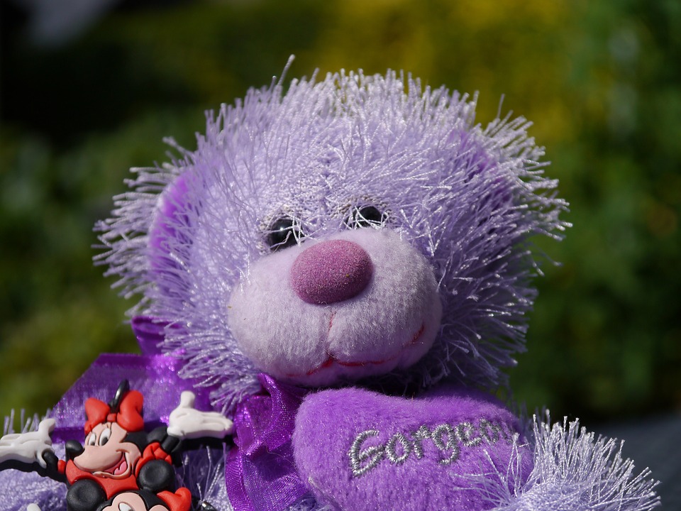 purple teddy bear walmart