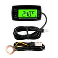thumbnail image 2 of Runleader Digital Engine Temperature Gauge,Real-time RPM Display,Alert Temperature&RPM,Working Hours Tracking for Lawn Mower Generator Dirtbike Marine Compressor., 2 of 4