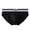 Black, variant on Joernso Men Briefs Mid-rise Elastic Waistband Breathable Color Matching Slim Fit Underwear with 3D Pouch Design Daily Wear