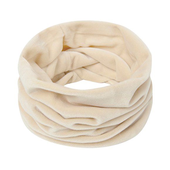 Protège-cou de Ski d'Hiver pour Femme, Automne et Hiver, Velours Doré, Coupe-Vent, Protège-Cou, Foulard de Cou, Foulard de Col Épaissie Coupe-Vent
