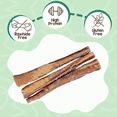thumbnail image 2 of Nature Gnaws Large Bully Sticks, Natural Dog Chew Treats 10-12" (6oz), 2 of 8