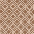 thumbnail image 2 of SAFAVIEH Martha Stewart Geometric Indoor/Outdoor Area Rug, Camel/Beige, 6'7" x 6'7" Round, 2 of 6